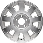 16X7" Oem Machined Silver Aluminum Wheel For 2003-2005 Mercury Grand Marquis Remanufactured. Price: $269.79.
