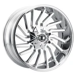 Xtreme NX-26 Wheels 20X10 (-25, 8X180, 130.8) Chrome Rims Set Of 4 New. Price: $1760.00.