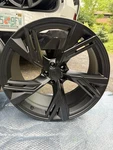 Like New Oem Audi 22 Wheels Custom Matte Black Finished For A6/A7/S6/S7 Used. Price: $3000.00.