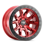 Dirty Life DT-1 17X9 5X5.0 -12MM Crimson Candy Red 9303-7973R12 New. Price: $489.99.