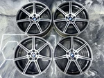Genuine Bmw F10 M5 Competition 601M 20" Staggered Double Spoke Wheels Rims Set Remanufactured. Price: $3195.00.