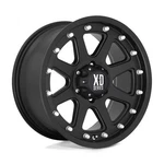 (set 4) XD798 Addict 17X9 5X139.7 -12MM Matte Black Wheels New. Price: $1095.00.