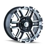 Ion Alloy Series 17X9 8X6.5 0MM Matte Black/machined 179-7981B New. Price: $259.79.