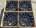 (4) 18" Chevrolet Traverse Z71 Gloss Black Wheels Rims Oem 2024-2025 New. Price: $1000.00.