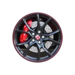 20" Honda Civic Wheel Rim Factory Oem 64116 2017-2021 Gloss Black Line Remanufactured. Price: $695.00.