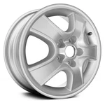 For Kia Sportage 06-09 5-SPOKE Silver 16X6.5 Alloy Factory Wheel Remanufactured Used. Price: $284.01.
