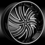 26" Inch Black Machine Massiv 924 Tsunami Wheels Rims 5X115 5X120 5X114.3 +25 New. Price: $2016.00.
