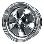 Scott Drake 14"X6" Styled Steel Single Wheel Mustang 65-67 New. Price: $249.95.