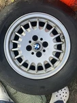 1983-1992 Bmw E30 318 325 14" Bottle Cap Alloy Wheel Rim Tire 6JX14 ET:35 Oem New. Price: $400.00.