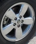 2011 Mariner Oe Wheel Vin 8TH Digit 17X7 Tpms 5 Spoke Chrome Clad Mercury Cap Used. Price: $135.68.