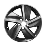 17X7.5 Spoke Alloy Wheel Machined & Painted Dark Charcoal 560-63151 Remanufactured. Price: $215.89.