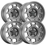 (set Of 4) Method MR705 Bead Grip 17X8.5 5X5" +0MM Gunmetal Wheels Rims New. Price: $1464.00.