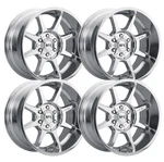 (SET-4) G-fx TR31 18X9 6X5.5/6X139.7 Polished 18MM Wheels Rims Inch New. Price: $1153.00.