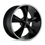 Foose Legend F104 17X7 +1 Gloss Black Milled Wheel 5X120.7 5X4.75 (qty 1) New. Price: $327.00.