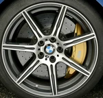 Bmw Genuine F10 M5 601 Version 20" Staggered Double Spoke Wheels Gloss Turned New. Price: $4849.95.