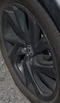 2021 Hr-v Oe Wheel 18X7-1/2 10 Angled Spokes Black Honda Used. Price: $296.80.