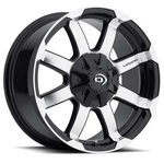 Vision Off-road Wheels 413 18X8.5 +18 Gloss Black Machined Face 8X180 (qty 4) New. Price: $996.00.