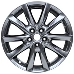 Mazda 2017 2018 18" Oem Wheel Rim Hyper 9965337080 Remanufactured. Price: $289.74.