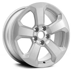 For Jeep Compass 17-18 Alloy Factory Wheel 5-SPOKE Sparkle Silver 17X7 Used. Price: $257.91.