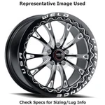 Weld Racing S90870075P38 Belmont Beadlock 17"X10" Wheel - Gloss Black Milled New. Price: $870.00.