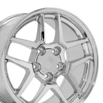 17" & 18" Chrome 5123, 5124 Wheels Set Fit C4 C5 Corvette Camaro Z06 Style New. Price: $1133.00.