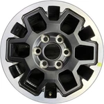 Toyota Machined Black Tacoma Oem Wheel 17 2024-2025 Factory Rim Original 10638 Used. Price: $194.20.