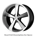 American Racing VN70128550300 Single Wheel Nova 20" 8.5" Black 5X127 New. Price: $358.98.