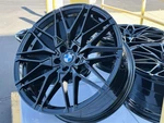 New 20" Rims Gloss Black ET27 Wheels Fits: 2019-2025 Bmw X4 M40I XDRIVE30I. Price: $1399.99.