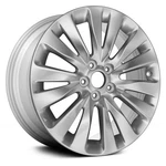 For Acura Rlx 14-16 Alloy Factory Wheel 7 V-spoke Sparkle Silver Metallic 19X8 Used. Price: $385.29.