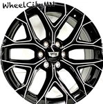 22" Gloss Black Milled Oe 5668 Replica Sfo Rims Fits Cadillac Escalade 6X5.5 +24 New. Price: $1179.99.