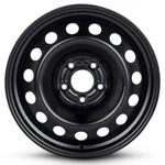 New 16" 6.5" Black Replacement Steel Wheel Rim 2019-2024 For Fiat 500X. Price: $209.99.