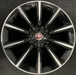 Jaguar F-type Xj XK8 19" 8.5J Alloy Wheel Rim EX5M-1007-TA Front Used. Price: $500.00.