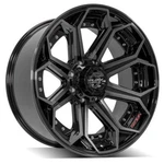 4PLAY Wheel 22X10 8X180 Sierra/silverado 2500/3500 4P80R Black (1) New. Price: $575.00.