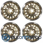 Mercury Grand Marquis 1998-2002 16" Oem Wheels Rims Set Machined Gold Remanufactured. Price: $771.36.