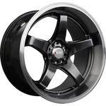18X8.5 Chromium Black Wheel Xxr 555 5X100 5X4.5 35 New. Price: $217.87.