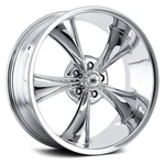 Ridler 695 Wheel 18X8 (0, 5X120.65, 83.82) Chrome Single Rim New. Price: $388.99.