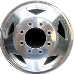 (ships Today) Wheel Rim Ford F-250 Super Duty F-350 16 Polished Front Oe 3335 Remanufactured. Price: $360.00.