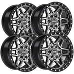 (set Of 4) Dropstar Trail 604AB 20X9 6X135/6X5.5" +0MM Gunmetal Wheels Rims New. Price: $1392.00.