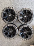 (4) Ford Raptor Oem 17" Wheels (ML3V-1007-CA) + Tpms Lugs Used. Price: $650.00.