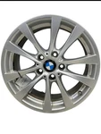 Alloy Wheel Rim Bmw 320I 2012-2018 17X7.5 Silver Narrow Spoke Edge 991373 Used. Price: $155.00.