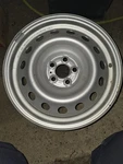 2022-2026 Ford Maverick 121824 Wheel 17X7 Hole Rim Steel Silver NZ6Z1015A Used. Price: $99.99.