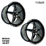 Vms Racing 5X120 Star Drag Wheels Race Track Rims Set 18X9.5 40 6.75 Bs New. Price: $599.95.