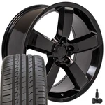 Black 20X9 Rims 245/45ZR20 Tires Tpms Set Fit Dodge Challenger Charger Srt 2262 New. Price: $1774.00.