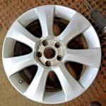 Subaru Silver Tribeca Oem Wheel 18 2006 Rim Factory Original 68747A Used. Price: $119.95.