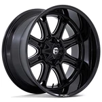 One 20X10 Fuel Darkstar 8X170 -18 Black Milled Wheel Rim 125.1 FC853MB20108718N New. Price: $460.00.