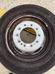 Used 19.5X6 Dually Steel 10 Lug Oem Factory Wheel Rim No Tire 2014 Ford F550 New. Price: $300.00.