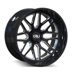 20X10 Cali Off-road 9115 Invader Gloss Black Milled Spokes Wheel 8X170 (-25MM) New. Price: $490.00.