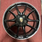 2012-2016 Front Porsche Boxster 20X8 Oem Pre-owned Blk W/ Sil Lip Wheel (67430) Used. Price: $390.00.
