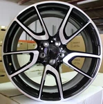 19" 5X112 Black Machined Rims 19X8.5 19X9.5 Staggered Fit Mercedes Cl Glk New. Price: $899.00.
