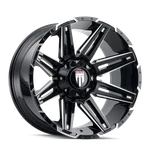 20X9 American Truxx Boom Black/milled Wheel 5X5/5X5.5 (-12MM) New. Price: $354.45.